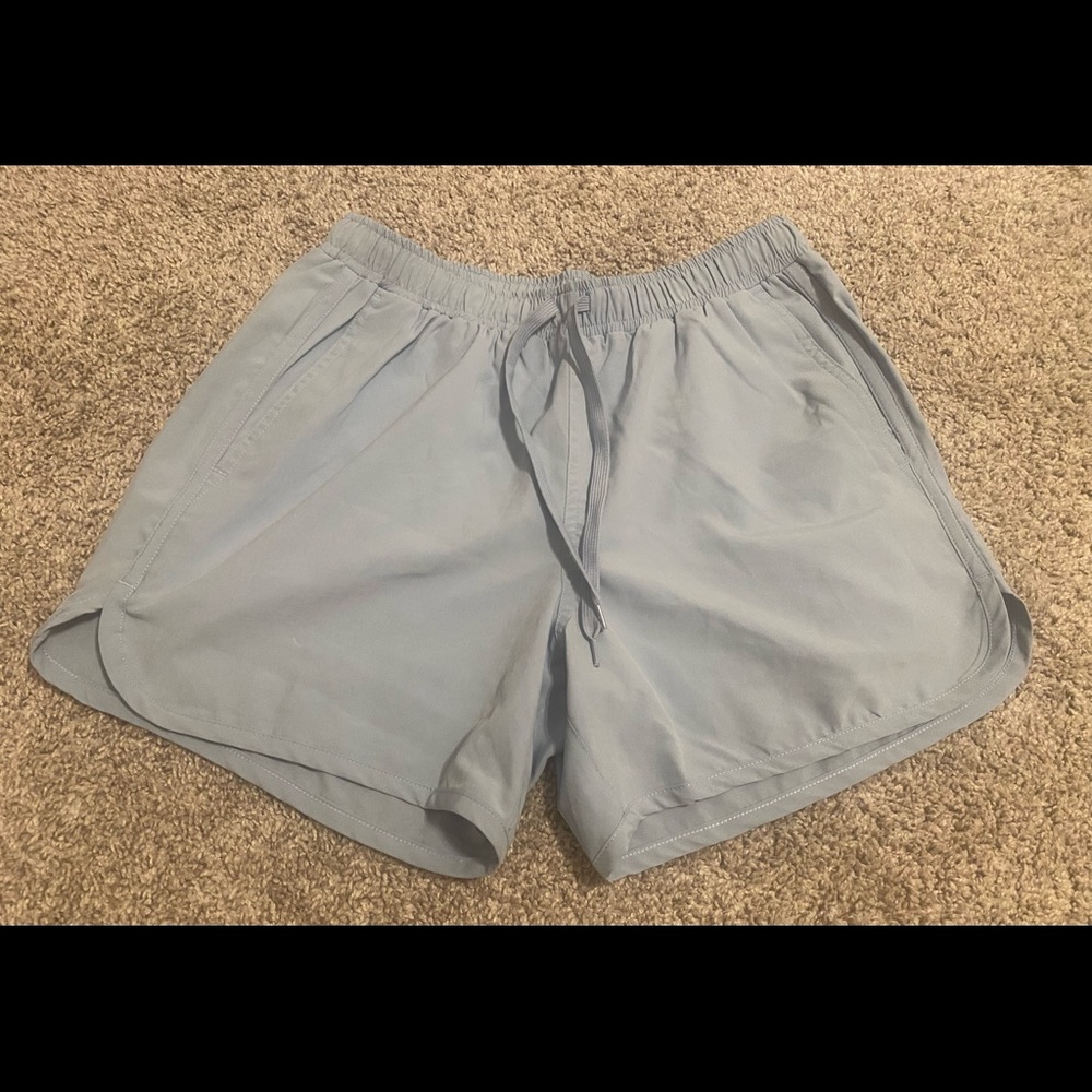 Kortni Jeane Mens Blue Fog Swim Shorts